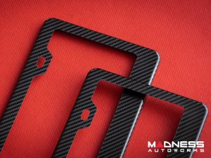 License Plate Frame - 100% Genuine Carbon Fiber (2)